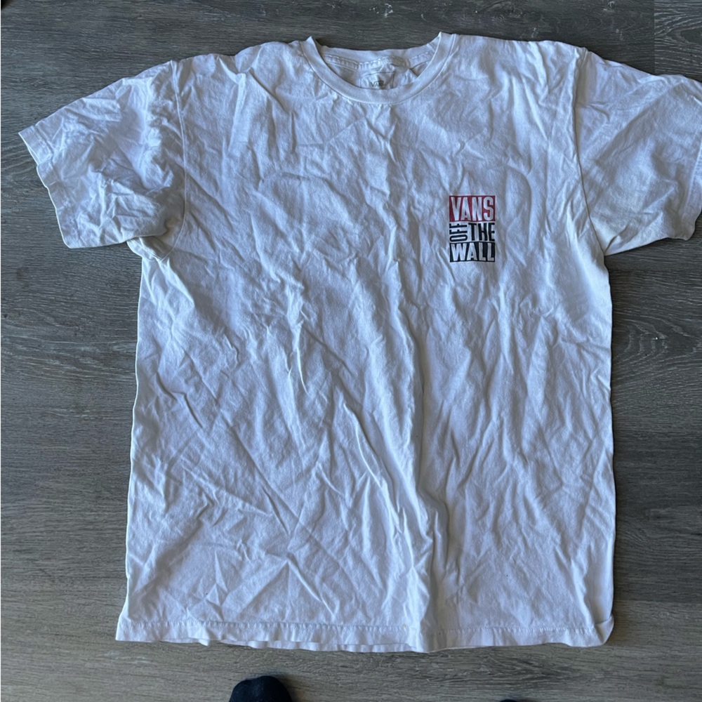 White Vans T shirt